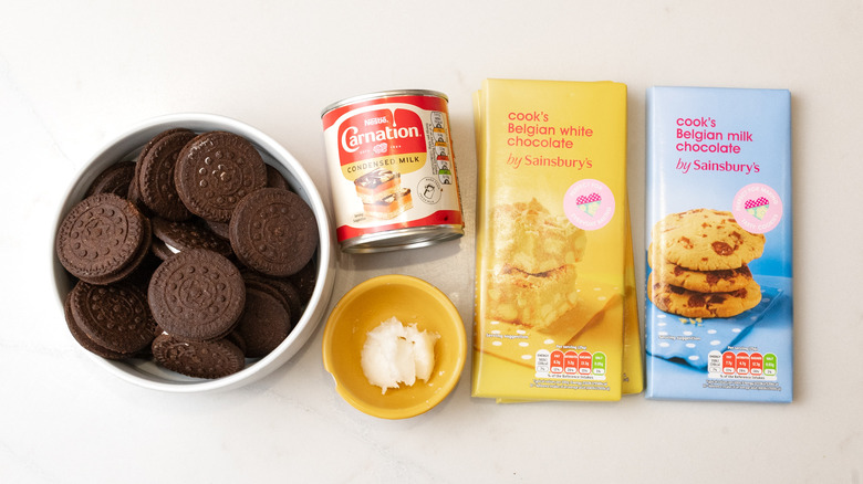 white chocolate Oreo truffles ingredients