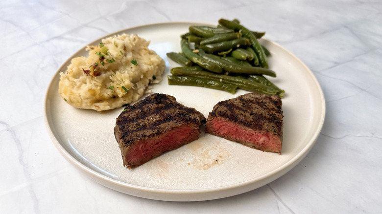 Applebee's Top Sirloin and two sides