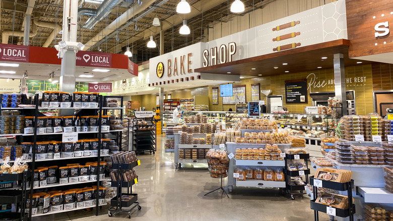 Bakery section of a Whole Foods
