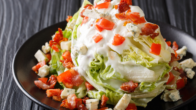 spiced up wedge salad