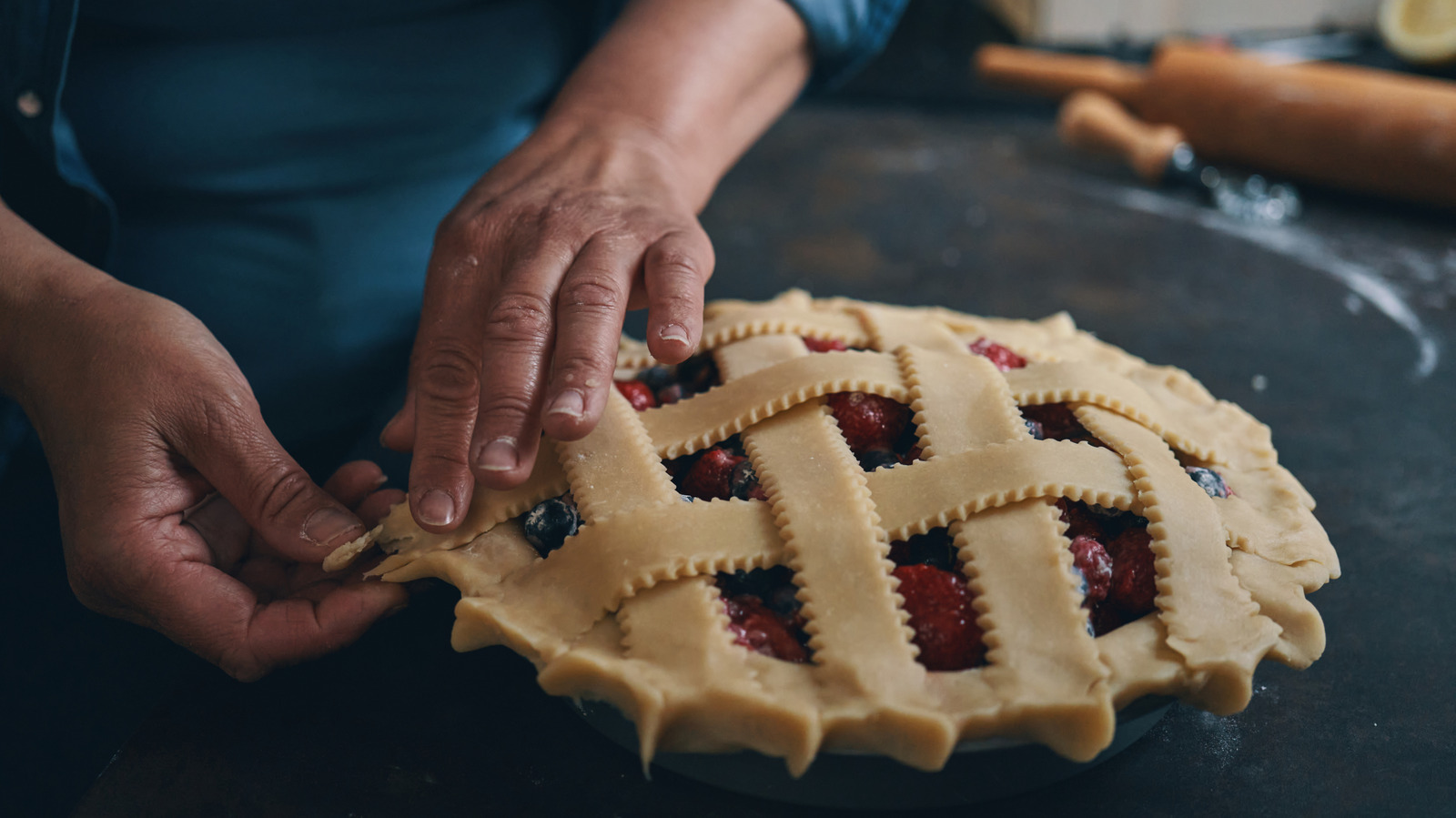 Why Baking Your Pie Crust Upside Down Is Actually Genius - Tasting Table