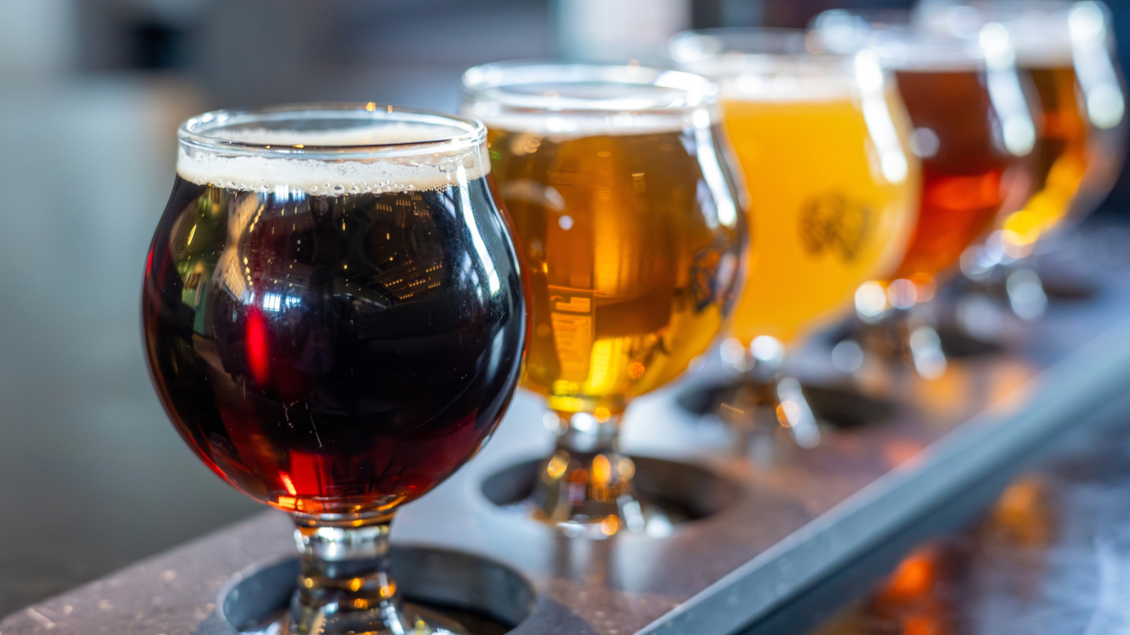 Why Beer Flights At A Brewery Aren't Always The Bargain They Seem - Tasting Table