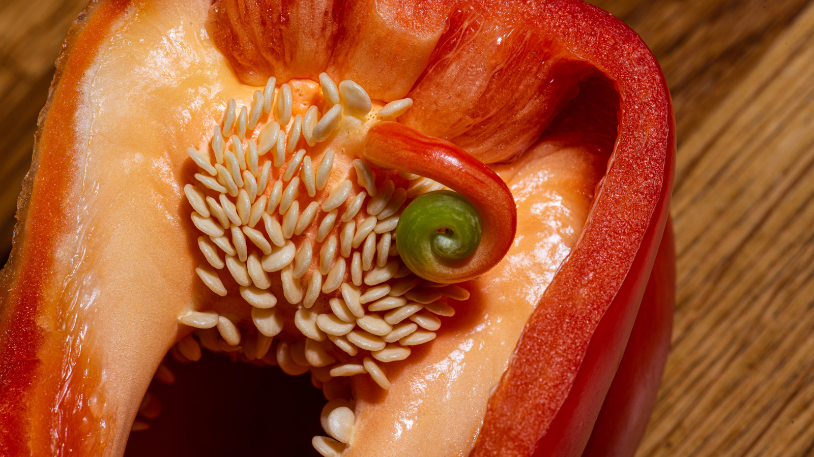 Why Bell Peppers Sometimes Hide A Tiny Baby Pepper Inside - Tasting Table