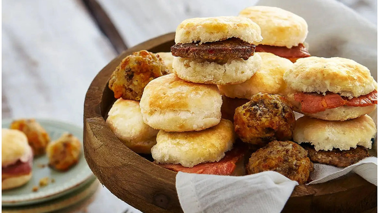 Biscuitville "party biscuits"