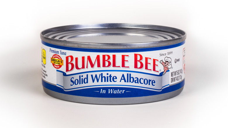 Bumble Bee tuna can with Horatio