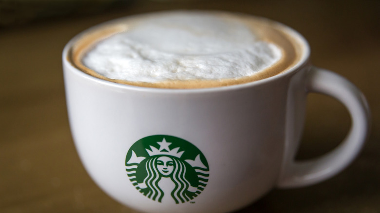 Starbucks Caffè Misto in a mug