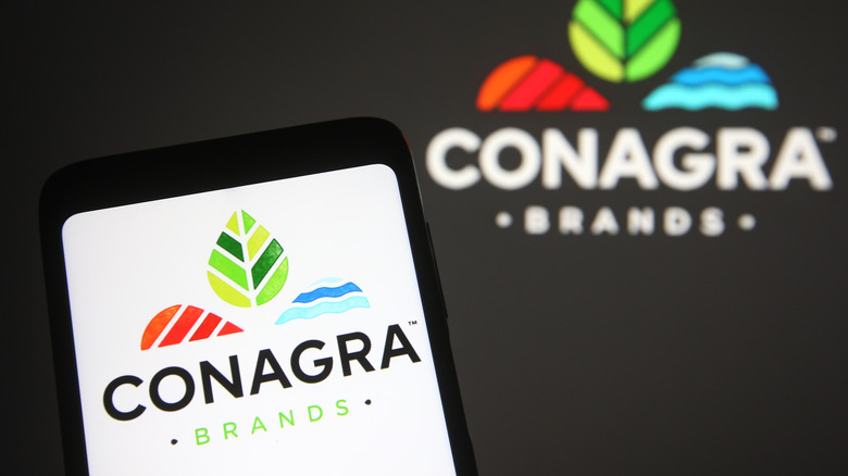 Conagra brand logo on phone