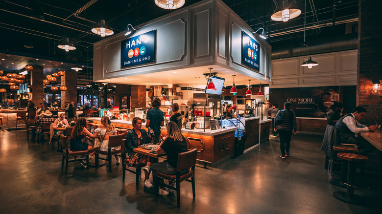 food hall interior