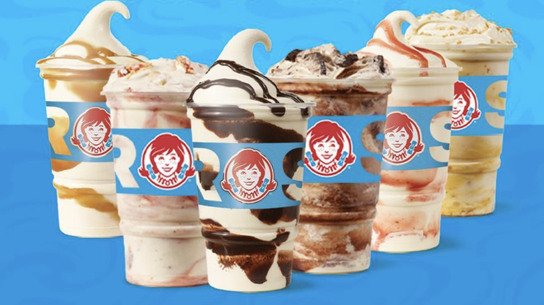 Wendy's Frosty Fusions and Swirls