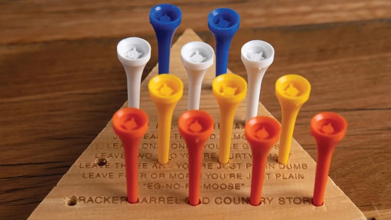 Cracker Barrel peg game