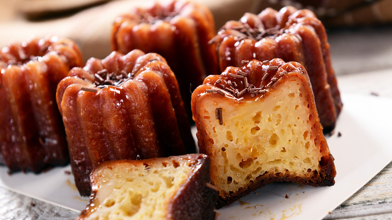 French rum cakes
