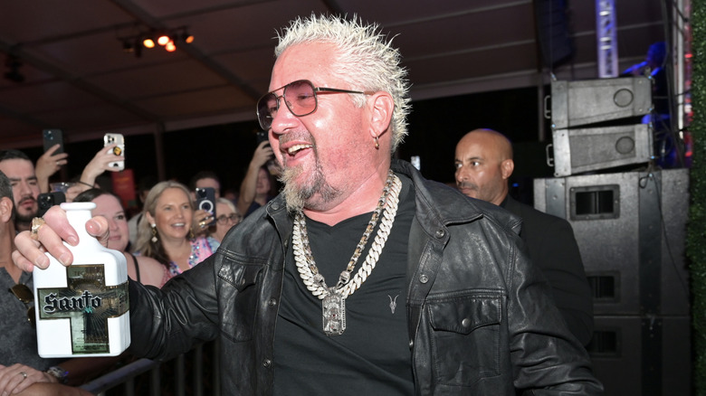Guy Fieri greets fans