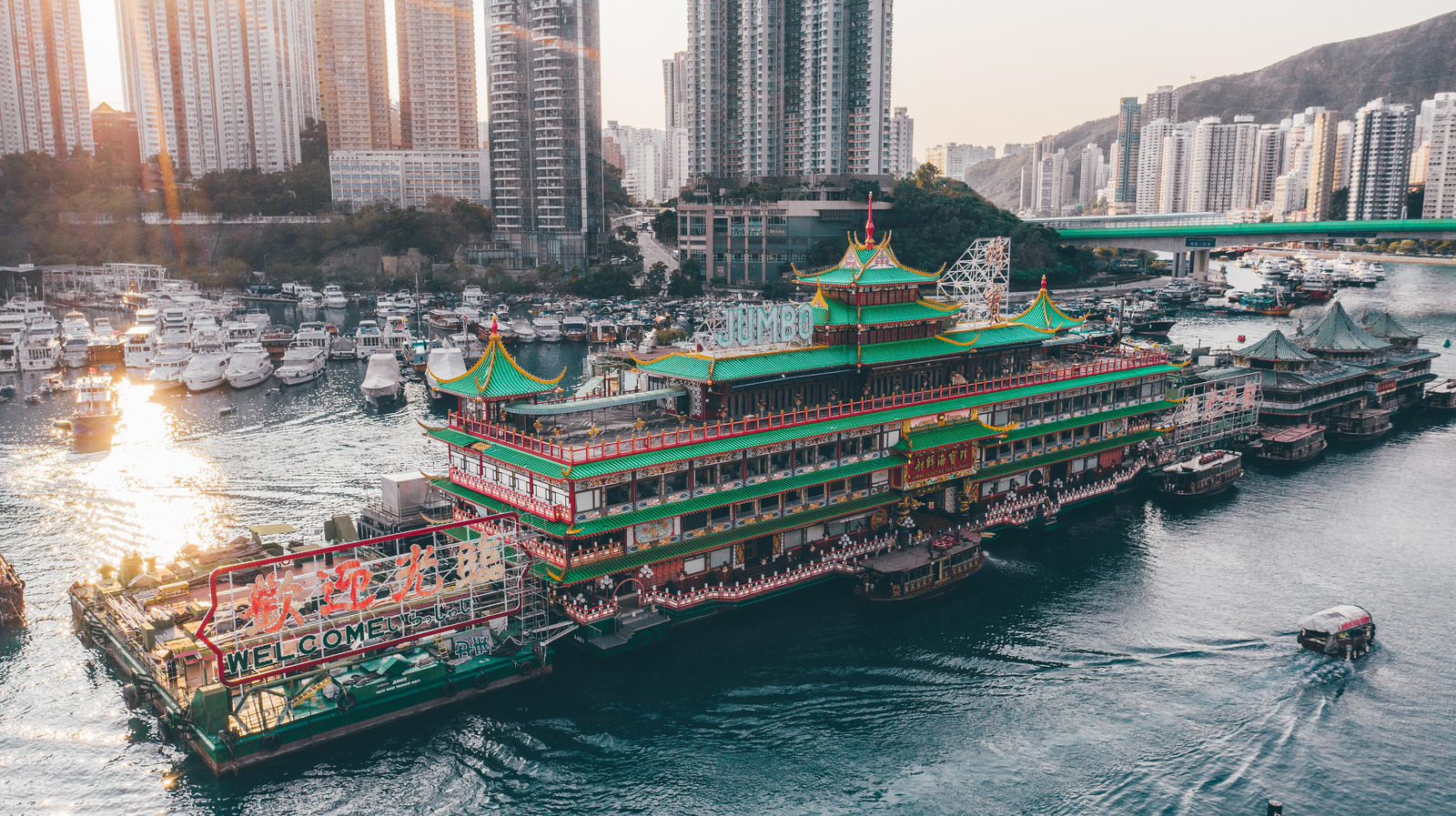 Hong Kong's iconic Jumbo Floating Restaurant capsizes at sea