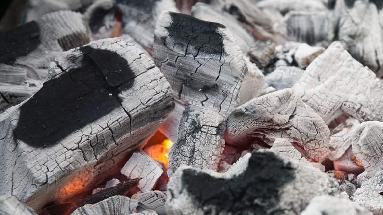 slow-burning quebracho charcoal