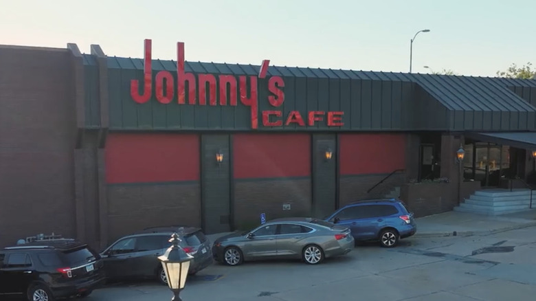 exterior of Johnny's Cafe