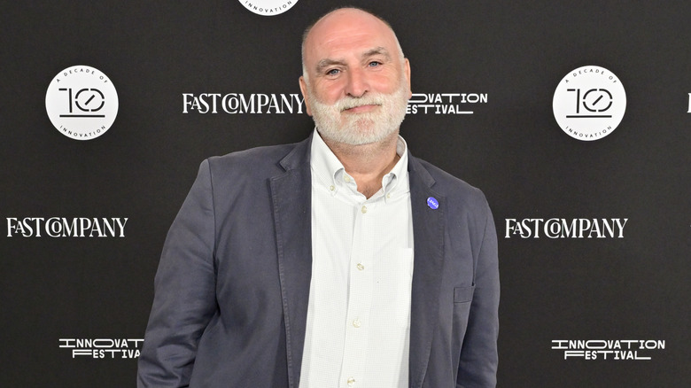 José Andrés smiling for photo at event