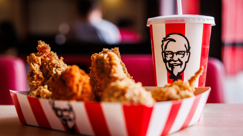 KFC chicken meal