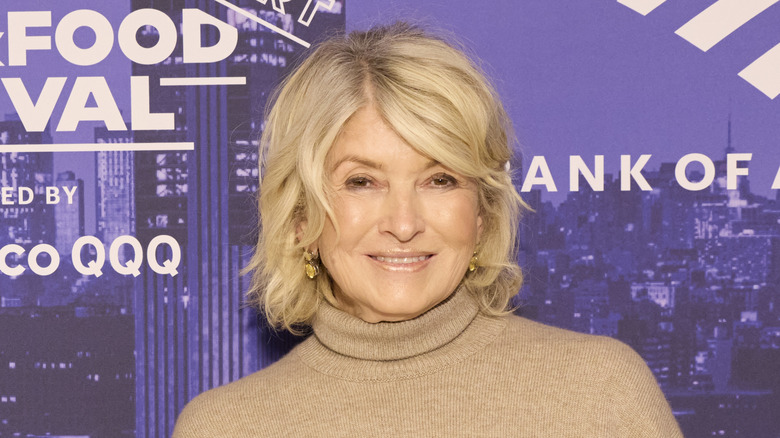 Martha Stewart smiling
