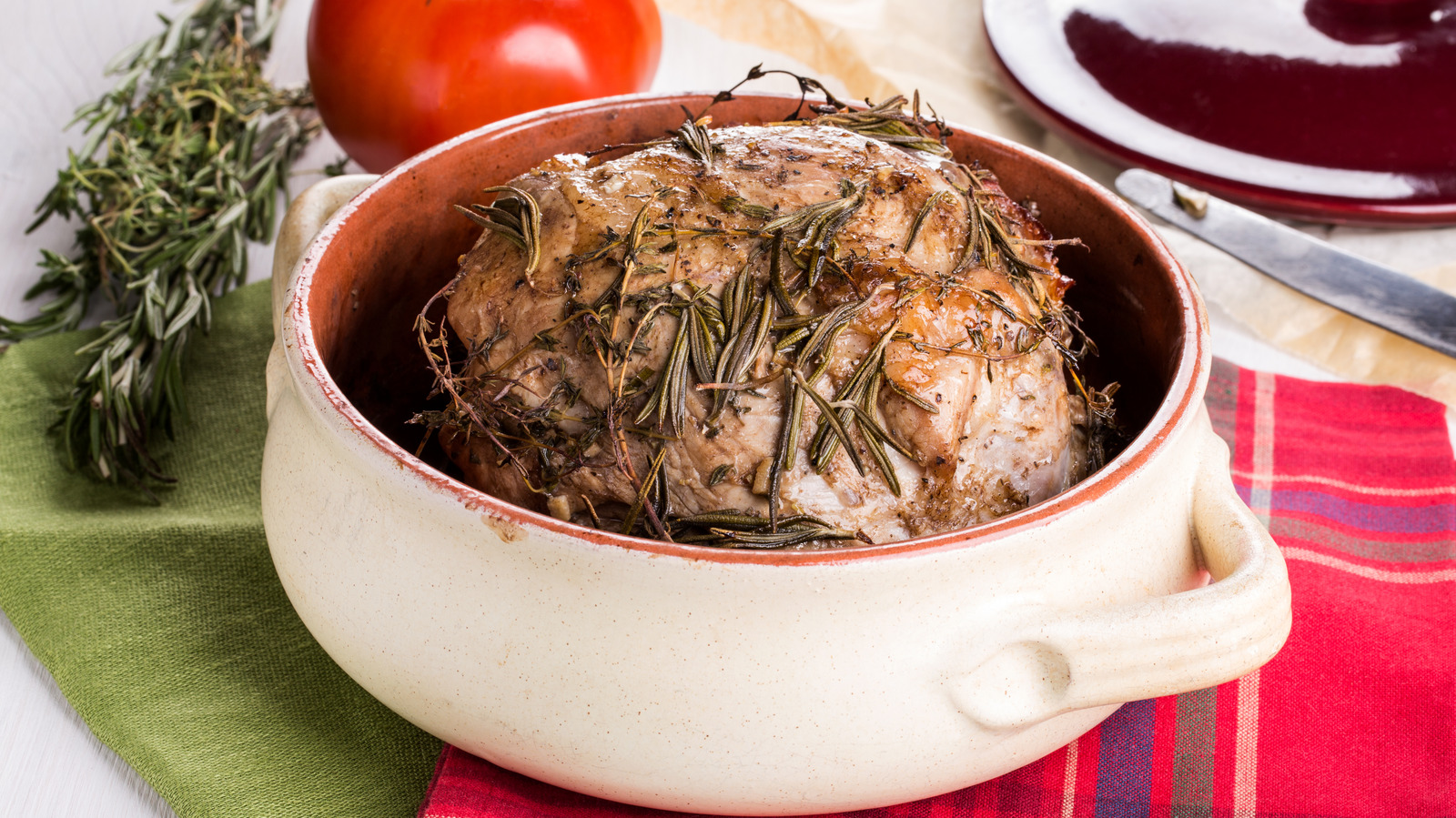Why Martha Stewart Braising Pork Shoulder With The Fat Side Up