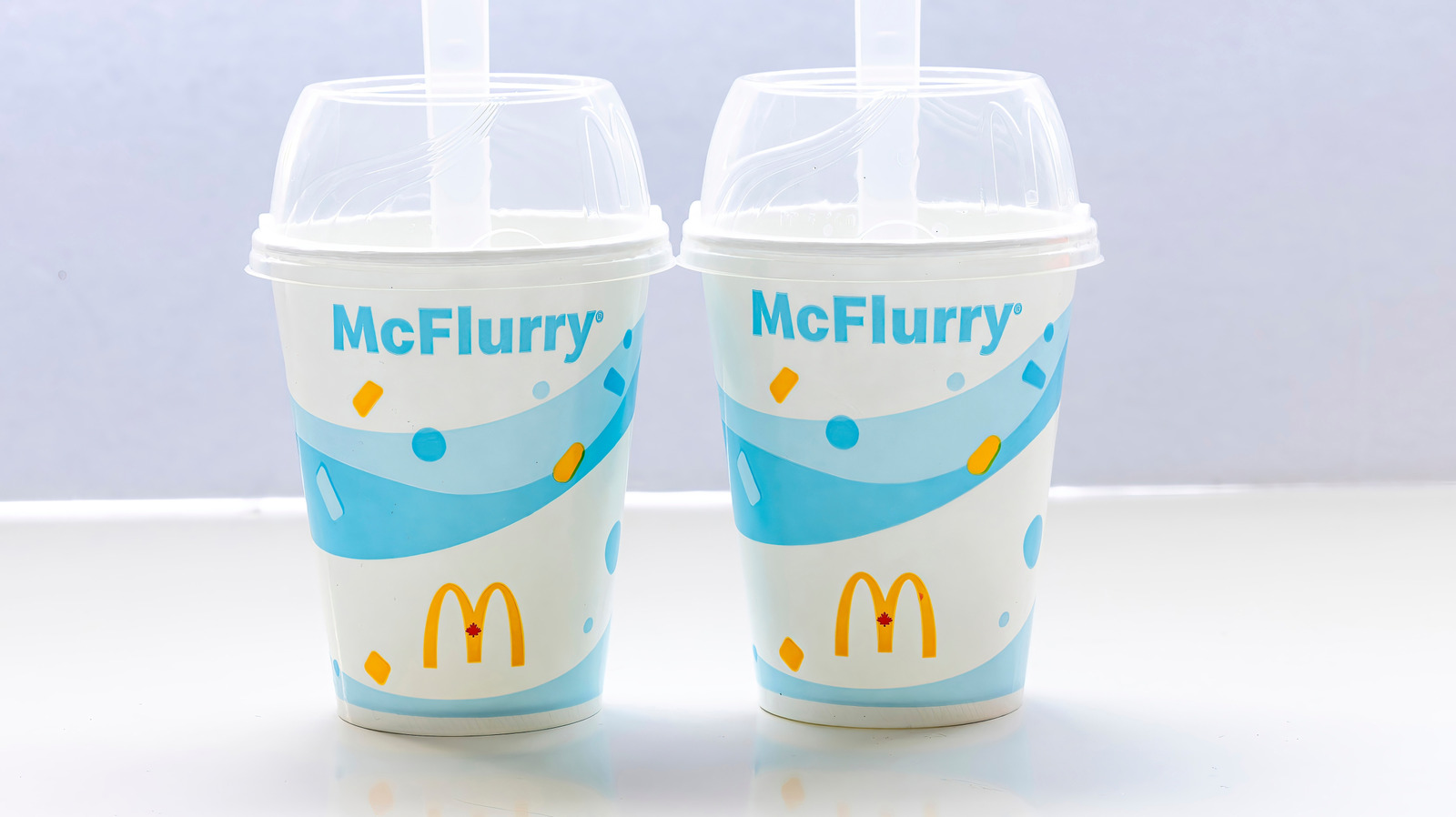 Why McDonald's Was Almost Forced To Pull This Iconic McFlurry Flavor From Menus
