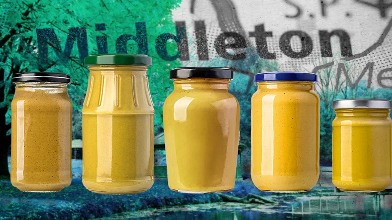 Jar of mustard