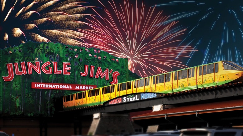 Jungle Jim's monorail