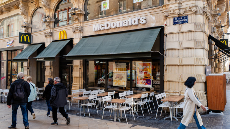 McDonald's location in France