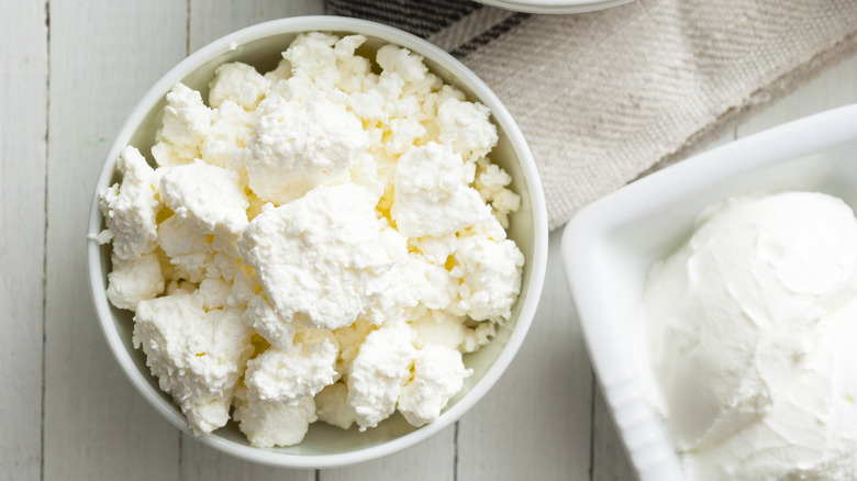ricotta in a bowl