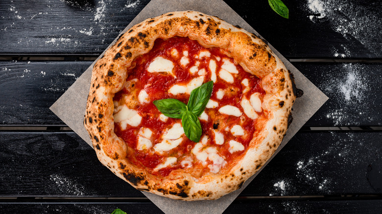 neapolitan homemade pizza