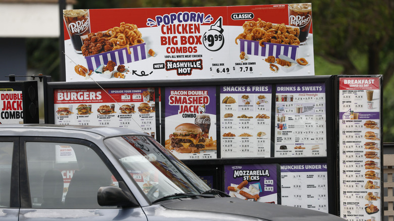 Jack in the Box drive-thru