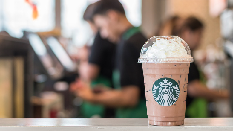 Starbucks employee behind Frappuccino