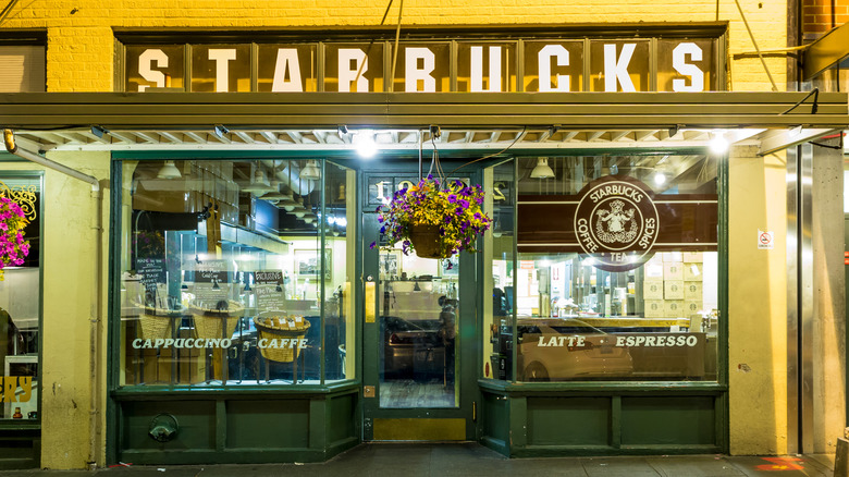Original Starbucks storefront
