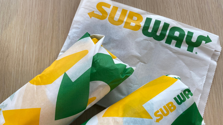 Subway sandwiches