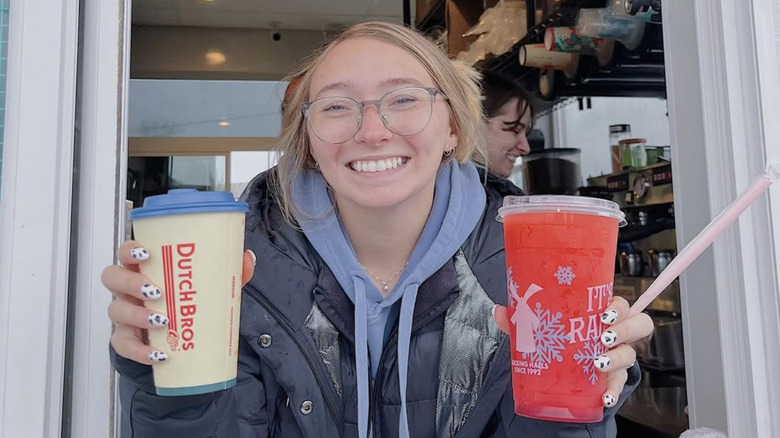 smiling Dutch Bros baristas