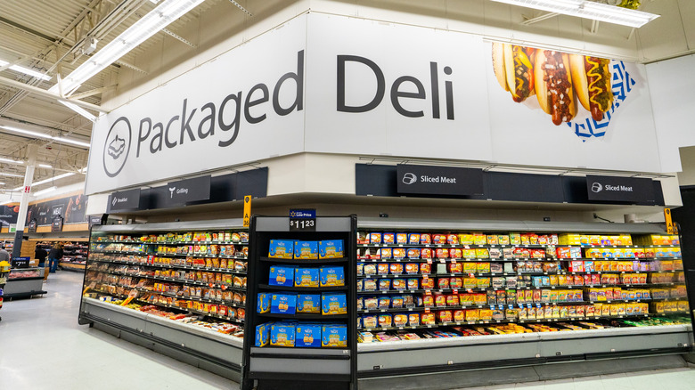Walmart deli section