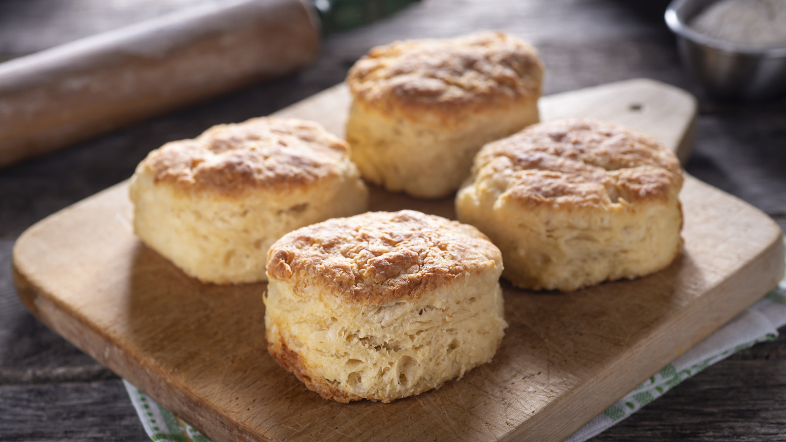 Why Warmed Cream Makes A Good Butter Substitute In Biscuits