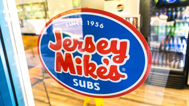 Jersey Mike's store entrance and signage