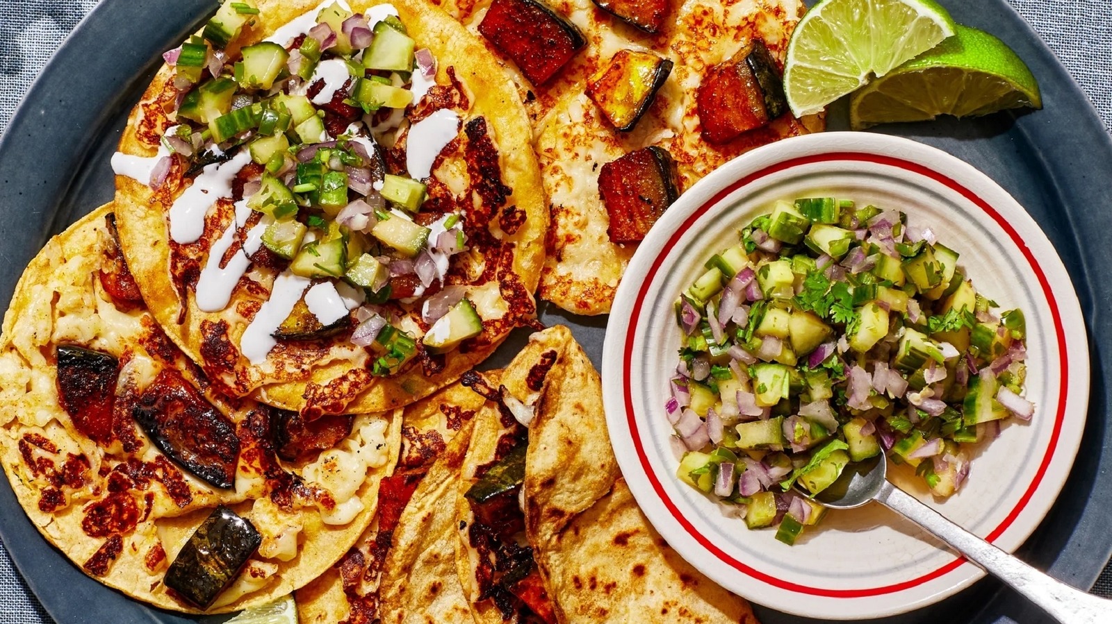 Why You Should Add Fruit To Your Vampiros Tacos