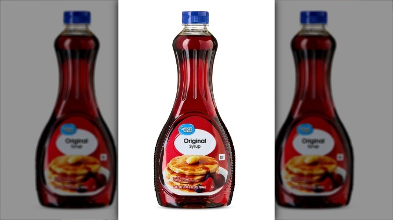 Walmart's great value syrup
