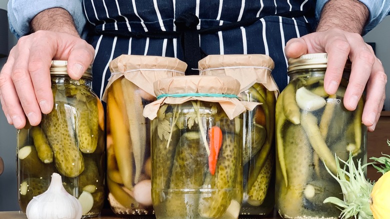 homemade pickles 