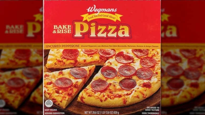Wegmans Bake & Rise Uncured Pepperoni Pizza