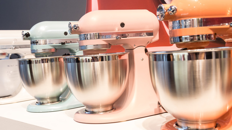 Stand mixers