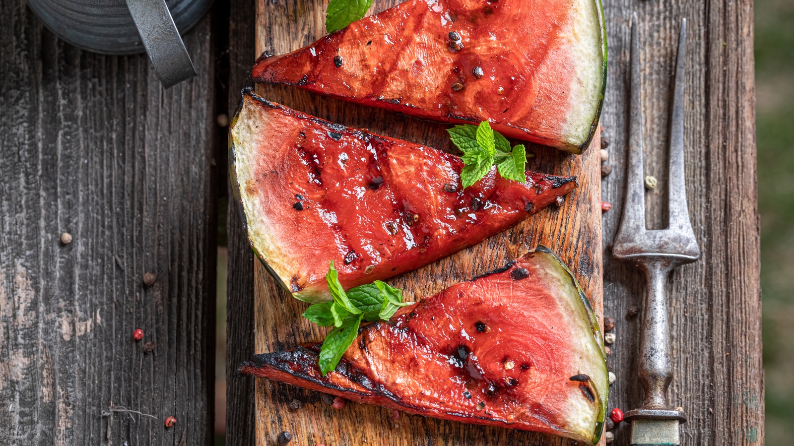 Why You Should Leave The Rind On Watermelon When Grilling