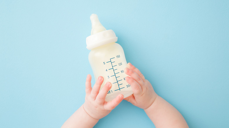 Infant holding formula