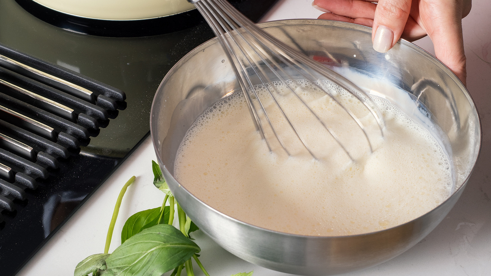 Why You Should Never Use A Ball Whisk To Stir Sauces