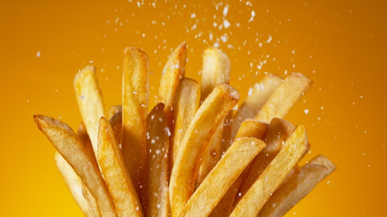 salty French fries