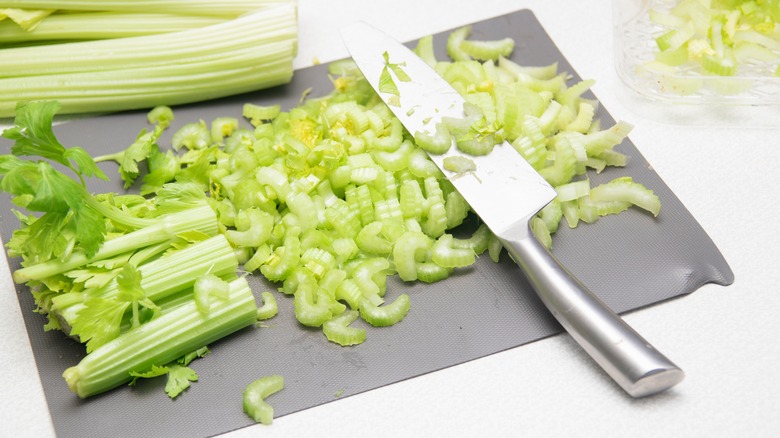 Celery in bag
