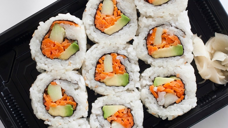 store bought sushi