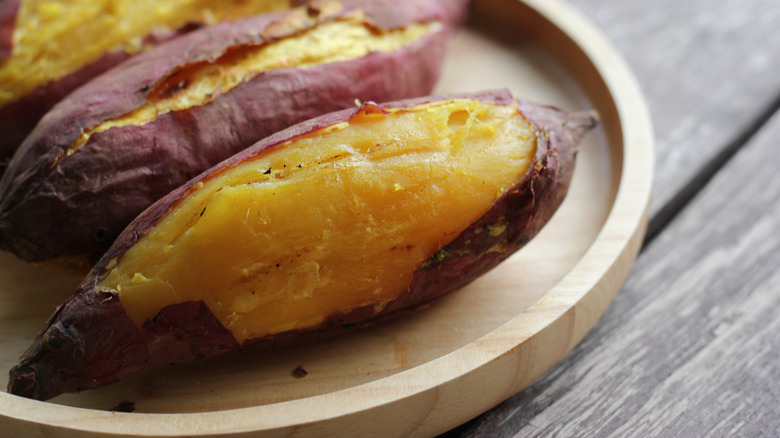 Why You Shouldn't Pierce Sweet Potatoes Before Cooking