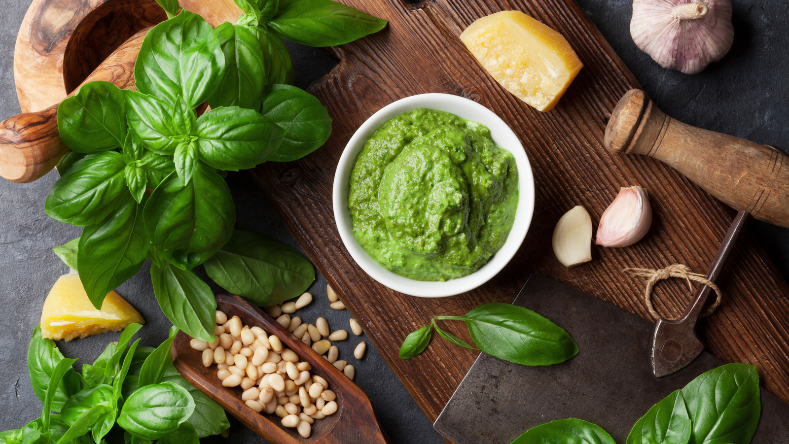 Why You Shouldn't Stick To Pine Nuts When Making Pesto